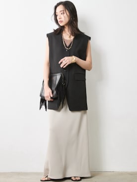 「Layered」｜nissen Smile Modelsさん（レディース・163cm）の春コーディネート