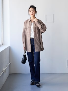 nissen Smile Modelsさん（レディース・165cm）の秋コーディネート