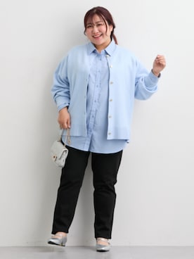 nissen Smile Modelsさん（レディース・155cm）の秋コーディネート