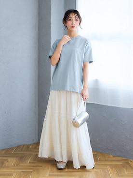 nissen Smile Modelsさん（レディース・160cm）の春コーディネート