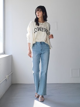 nissen Smile Modelsさん（レディース・165cm）の春コーディネート