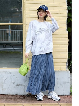 nissen Smile Modelsさん(レディース・166cm)の冬コーディネート