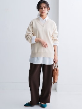 nissen Smile Modelsさん（レディース・163cm）の夏コーディネート