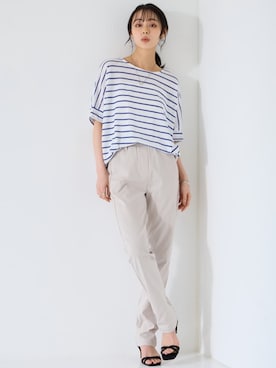 nissen Smile Modelsさん（レディース・165cm）の春コーディネート