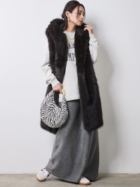 nissen Smile Modelsさん(レディース・163cm)の秋コーディネート