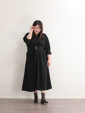 「アイテム（ワンピース/ドレス）」を使った、nissen Smile Modelsさん（レディース・170cm）の夏コーディネート