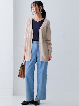 nissen Smile Modelsさん（レディース・165cm）の夏コーディネート