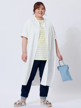 nissen Smile Modelsさん（レディース・165cm）の春コーディネート