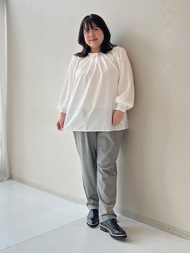 nissen Smile Modelsさん（レディース・158cm）の秋コーディネート