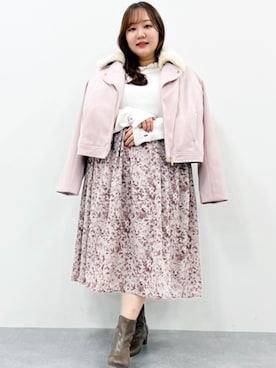 nissen Smile Modelsさん（レディース・158cm）の秋コーディネート