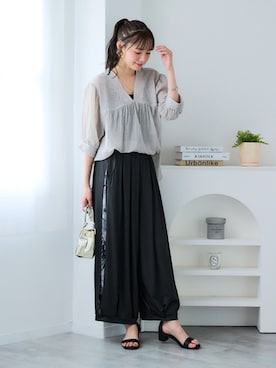 nissen Smile Modelsさん(レディース・167cm)の春コーディネート