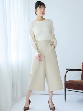 nissen Smile Modelsさん（レディース・166cm）の秋コーディネート