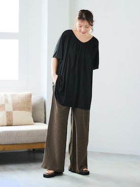 nissen Smile Modelsさん（レディース・160cm）の春コーディネート