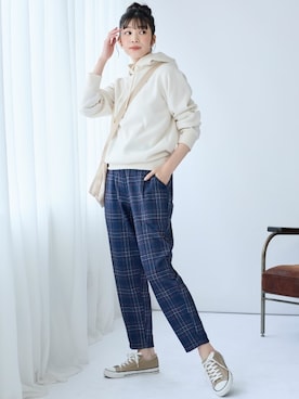 nissen Smile Modelsさん（レディース・166cm）の秋コーディネート