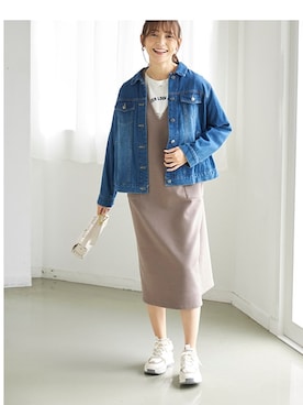 nissen Smile Modelsさん（レディース・170cm）の秋コーディネート