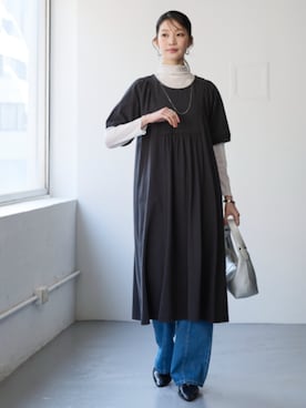 nissen Smile Modelsさん（レディース・166cm）の春コーディネート
