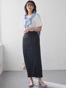 nissen Smile Modelsさん(レディース・165cm)の春コーディネート