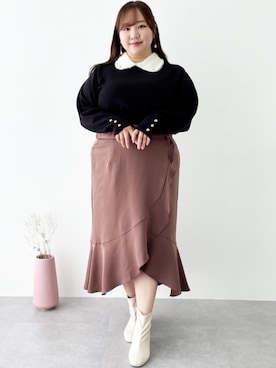 nissen Smile Modelsさん（レディース・158cm）の秋コーディネート