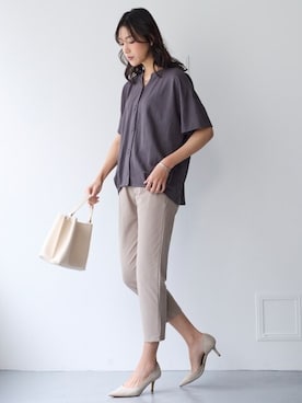 nissen Smile Modelsさん（レディース・170cm）の春コーディネート