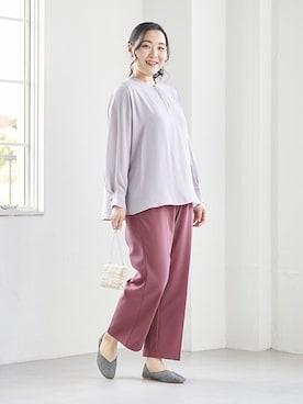 nissen Smile Modelsさん（レディース・173cm）の秋コーディネート
