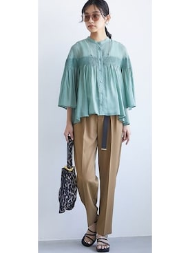 nissen Smile Modelsさん（レディース・167cm）の春コーディネート