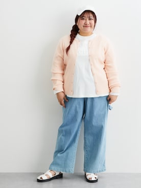 nissen Smile Modelsさん（レディース・155cm）の冬コーディネート