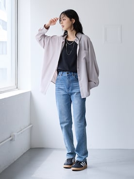 nissen Smile Modelsさん（レディース・165cm）の秋コーディネート