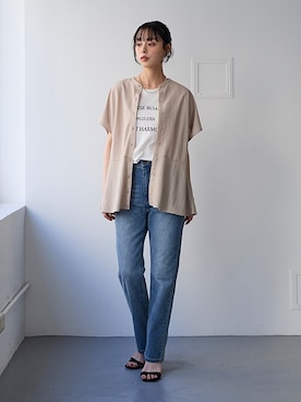 nissen Smile Modelsさん（レディース・165cm）の春コーディネート