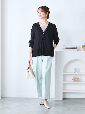 nissen Smile Modelsさん（レディース・165cm）の春コーディネート