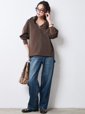 nissen Smile Modelsさん(レディース・163cm)の夏コーディネート