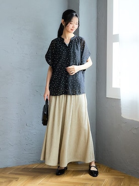 nissen Smile Modelsさん（レディース・167cm）の春コーディネート