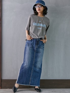 nissen Smile Modelsさん(レディース・163cm)の夏コーディネート