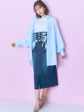 nissen Smile Modelsさん（レディース・167cm）の冬コーディネート