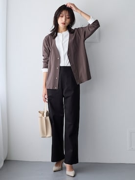 nissen Smile Modelsさん（レディース・170cm）の春コーディネート