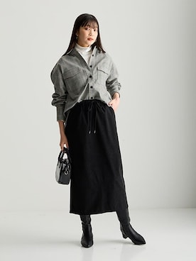 nissen Smile Modelsさん（レディース・166cm）の秋コーディネート