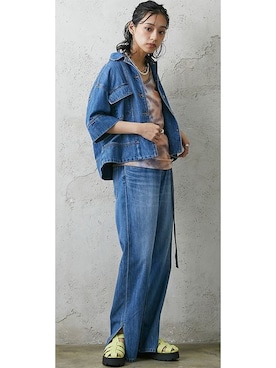 nissen Smile Modelsさん(レディース・167cm)の夏コーディネート