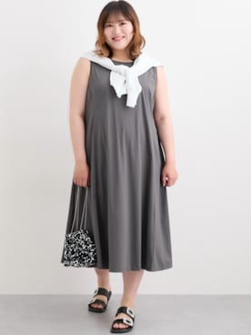 nissen Smile Modelsさん（レディース・160cm）の夏コーディネート