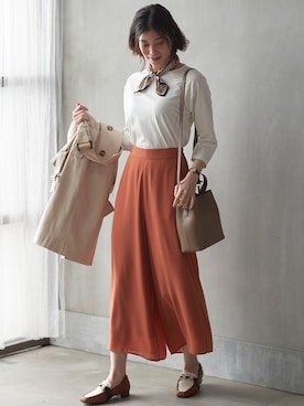 nissen Smile Modelsさん（レディース・167cm）の夏コーディネート