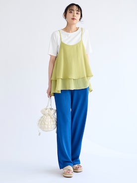 nissen Smile Modelsさん（レディース・165cm）の春コーディネート