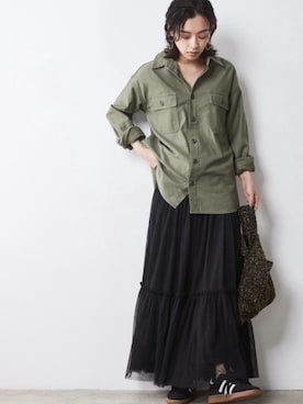 nissen Smile Modelsさん(レディース・163cm)の夏コーディネート