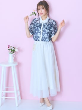 nissen Smile Modelsさん(レディース・166cm)の春コーディネート