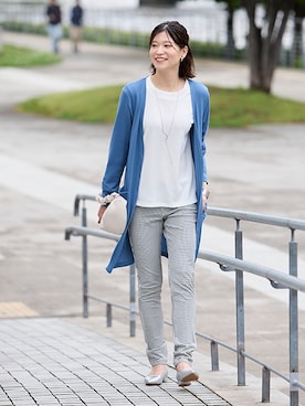 nissen Smile Modelsさん（レディース・168cm）の夏コーディネート