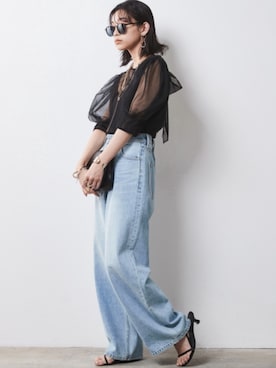 「CHIC STYLE」｜nissen Smile Modelsさん（レディース・163cm）の春コーディネート