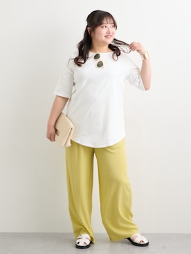 nissen Smile Modelsさん(レディース・160cm)の春コーディネート