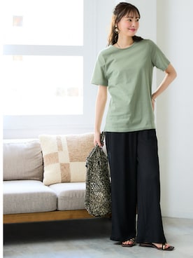 nissen Smile Modelsさん（レディース・167cm）の春コーディネート