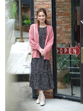nissen Smile Modelsさん（レディース・167cm）の秋コーディネート