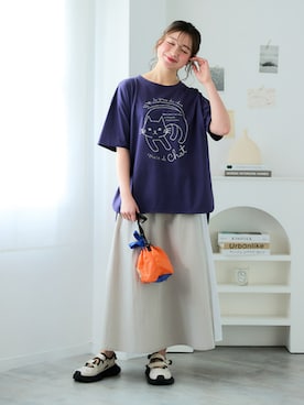nissen Smile Modelsさん（レディース・160cm）の春コーディネート