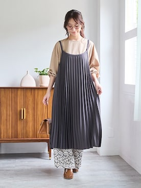 nissen Smile Modelsさん（レディース・160cm）の冬コーディネート
