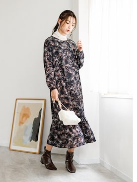 nissen Smile Modelsさん（レディース・170cm）の秋コーディネート