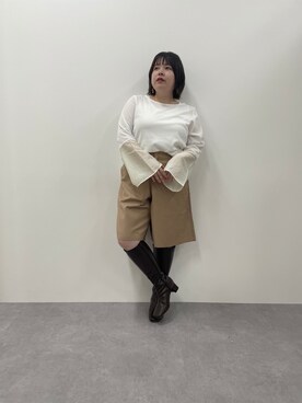 nissen Smile Modelsさん（レディース・158cm）の夏コーディネート